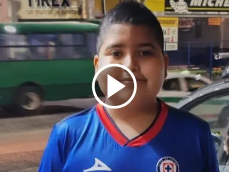 Así vivió José Armando la goleada de Cruz Azul ante Chivas