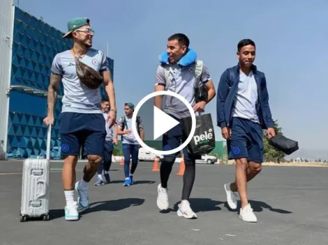 El llamativo look de Carlos Salcedo que sorprendió a Cruz Azul