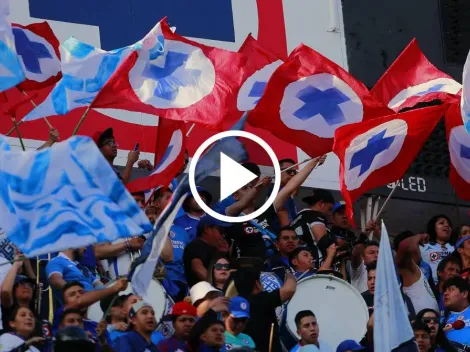 La fiesta de la afición de Cruz Azul en Los Ángeles