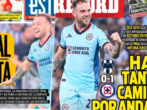 Final a la vista: Cruz Azul, el protagonista de las portadas