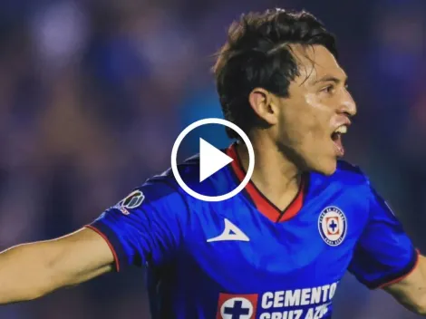 El gol de Alexis Gutiérrez que adelanta a Cruz Azul