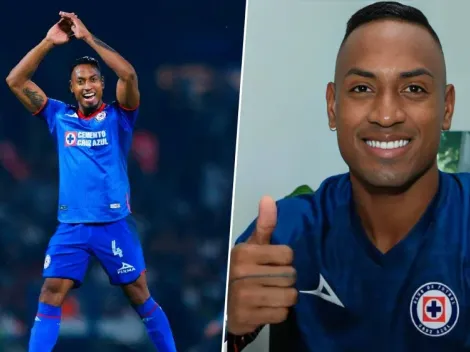 "Gracias a todos los hinchas": Willer Ditta feliz por renovar con Cruz Azul