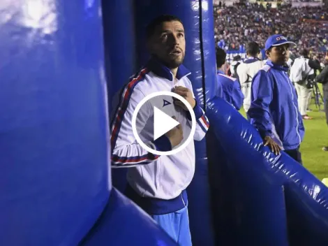 La arenga de Nacho Rivero en la previa a la victoria de Cruz Azul