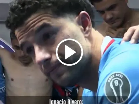 "Estoy orgulloso": la emoción de Rivero en el vestidor de Cruz Azul