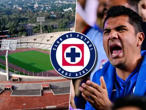 La afición de Cruz Azul, molesta con la mudanza de estadio