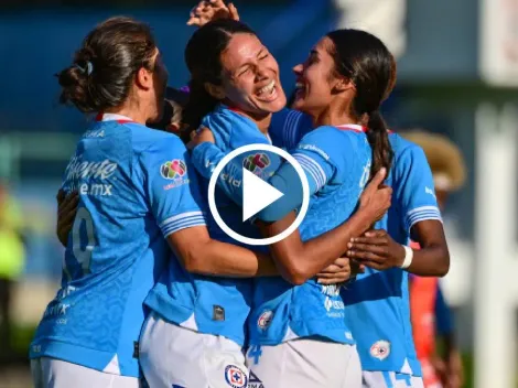 Cruz Azul femenil aplastó a Mazatlán y ganó su primer juego