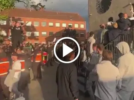 "Free Huescas": Afición y jugadores de Copenhague cantan por la liberación del mexicano