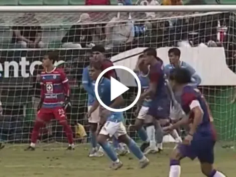 El cruel codazo que sufrió Raymundo Rubio ante Atlante