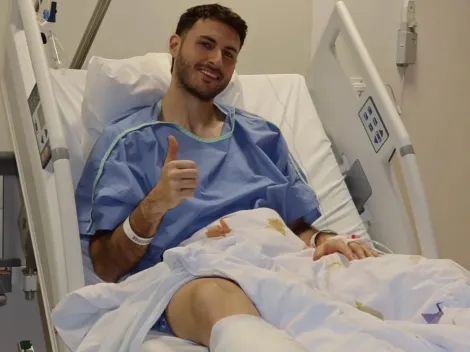 El mensaje de Santi Giménez tras ser operado en Milan