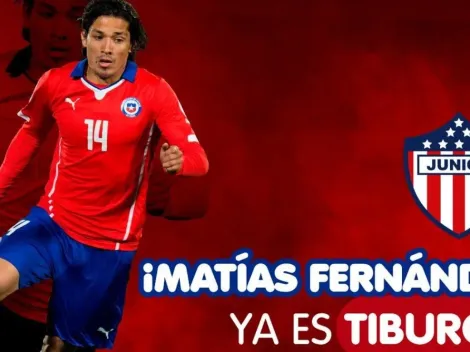 Matías Fernandez es nuevo refuerzo de Junior de Colombia