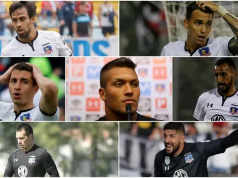 Parte médico de los siete lesionados de Colo Colo