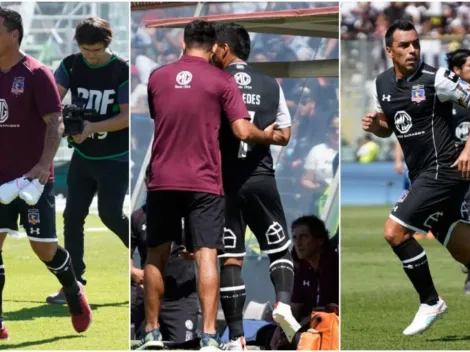 El partido de Esteban Paredes en 10 fotografías