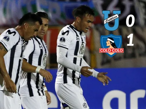 Católica (E) vs Colo Colo: goles y resumen por Sudamericana