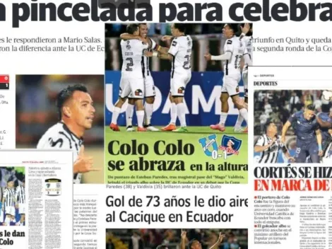 Los referentes le dan altura a Colo Colo, así celebró la prensa el triunfo de los albos