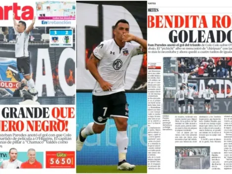 Las portadas de la prensa nacional en el triunfo de Colo Colo