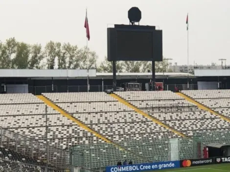 VIDEO | Dirigencia de Palestino tapó todos los símbolos de Colo Colo