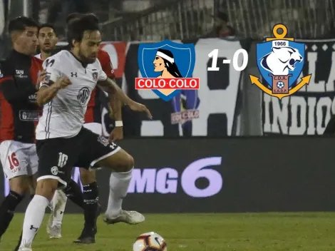 Colo Colo vs Antofagasta: resultado, goles y resumen