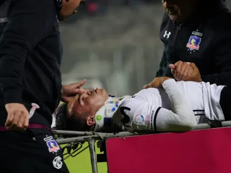 Gabriel Suazo se fue al hospital tras fuerte impacto en su cabeza