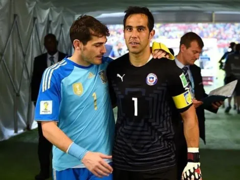 Claudio Bravo se sumó a las muestras de apoyo para Iker Casillas