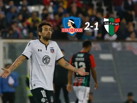 Colo Colo vs Palestino: resultado, goles y resumen