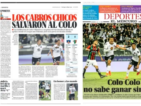 PORTADAS: Así reaccionó la prensa a la remontada de Colo Colo