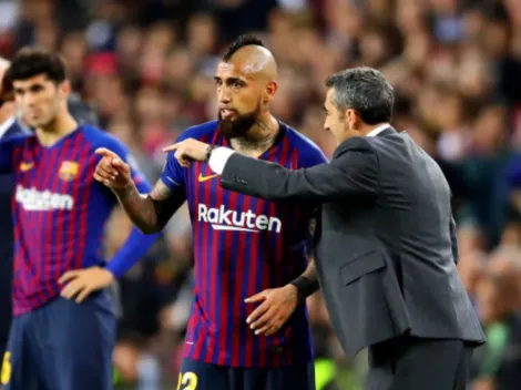 Presidente del Barcelona confirmó a Valverde como DT de Vidal