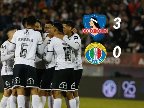 Colo Colo vs Audax Italiano: resultado, goles y resumen