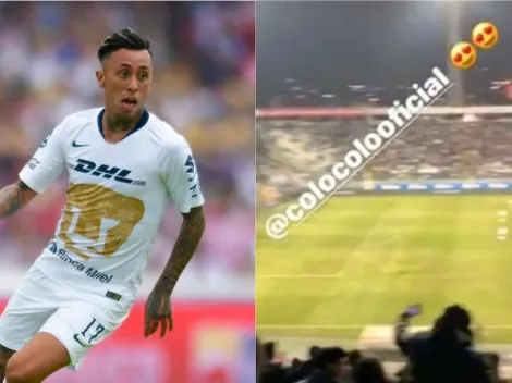 Martín Rodríguez estuvo en el Monumental alentando al Cacique