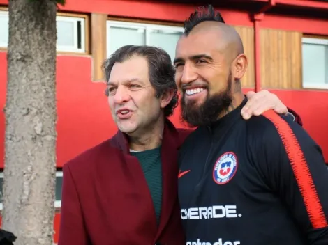 FOTOS | Todo risas entre Mosa y Vidal en el amistoso