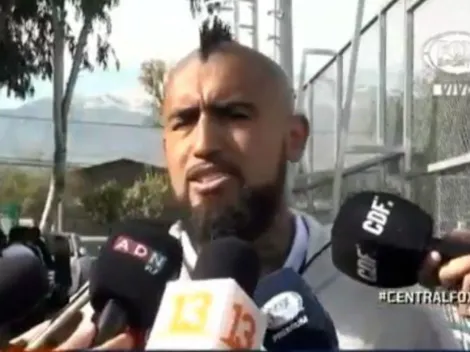 Arturo Vidal ironiza: "Si yo hiciera el equipo, pondría a mi hijo"