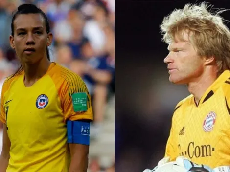 Christiane Endler orgullosa de que la comparen con Oliver Kahn