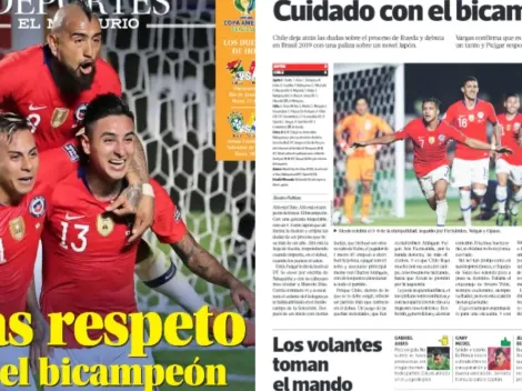 "Más respeto con el bicampeón": La prensa festeja la goleada de la Roja