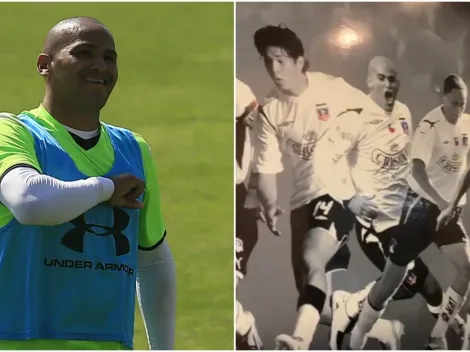 ¡Chupete Suazo volvió al Monumental!