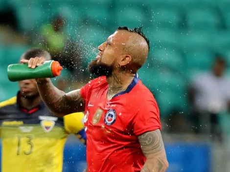 Arturo Vidal entrena con normalidad y sería titular ante Uruguay