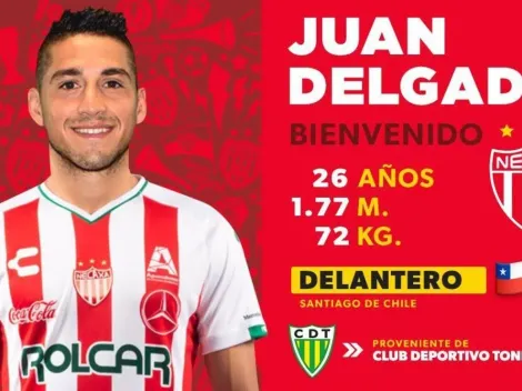 Juan Delgado es nuevo refuerzo del Necaxa de México