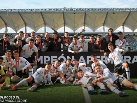 Colo Colo goleó a Audax y se consagró campeón Sub 17