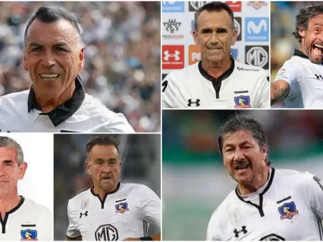 FaceApp: así se ve el plantel de Colo Colo anciano