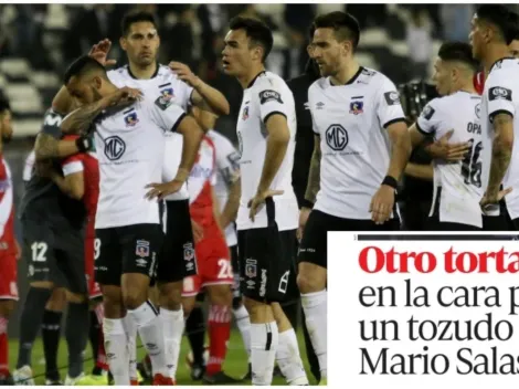 Así se informó la derrota: "Nadie sabe a qué juega el Colo Colo de Salas"