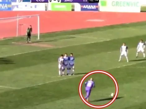 VIDEO | Humberto Suazo anota un golazo de tiro libre