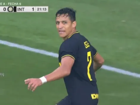 VÍDEO: El doblete de Alexis Sánchez con el Inter de Milán a la Sampdoria