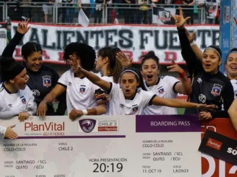 Colo Colo formará parte del grupo A de la Copa Libertadores Femenina