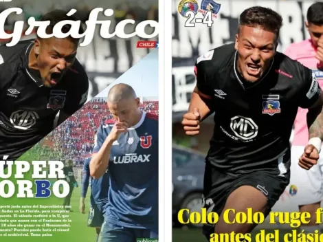 "Colo Colo ruge fuerte antes del clásico": Las portadas de la prensa tras la victoria del Cacique sobre Audax