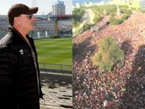 Barti por movilización en Plaza Italia: "Impresionante lo del pueblo chileno"