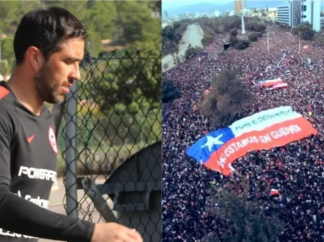 Claudio Bravo impresionado por la movilización: "Este es nuestro Chile"