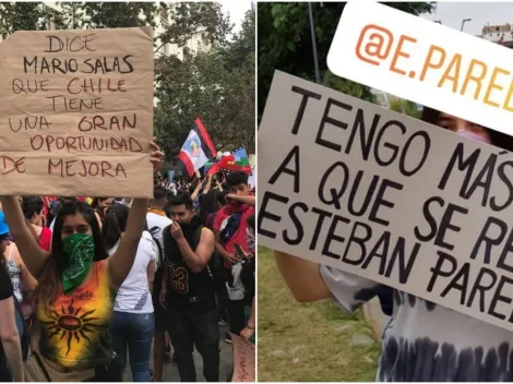 FOTOS | Las mejores pancartas colocolinas en la marcha de ayer