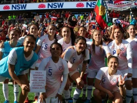 La Roja femenina mandó mensaje: "La democracia chilena tortura, viola y mata"