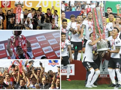 La buena racha de Colo Colo: Desde el 2014 que gana al menos una copa al año