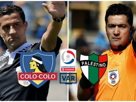 Ya están designados los árbitros para el Colo Colo vs Palestino