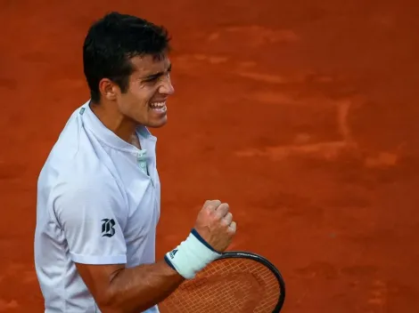 Hinchas albos y azules apoyan a Garin en las semifinales del ATP de Río