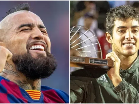 Vidal felicita a Garín luego de ser campeón en el ATP de Río de Janeiro